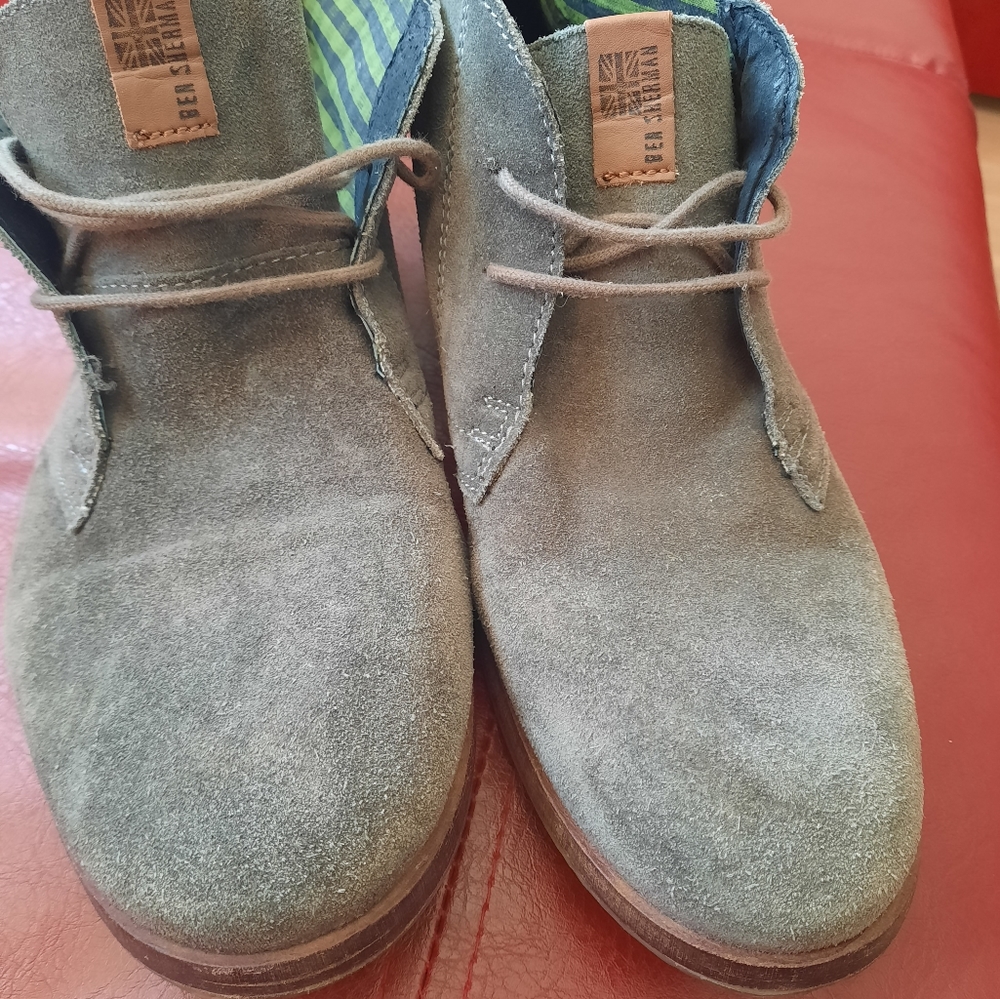 Ben Sherman suede boots
